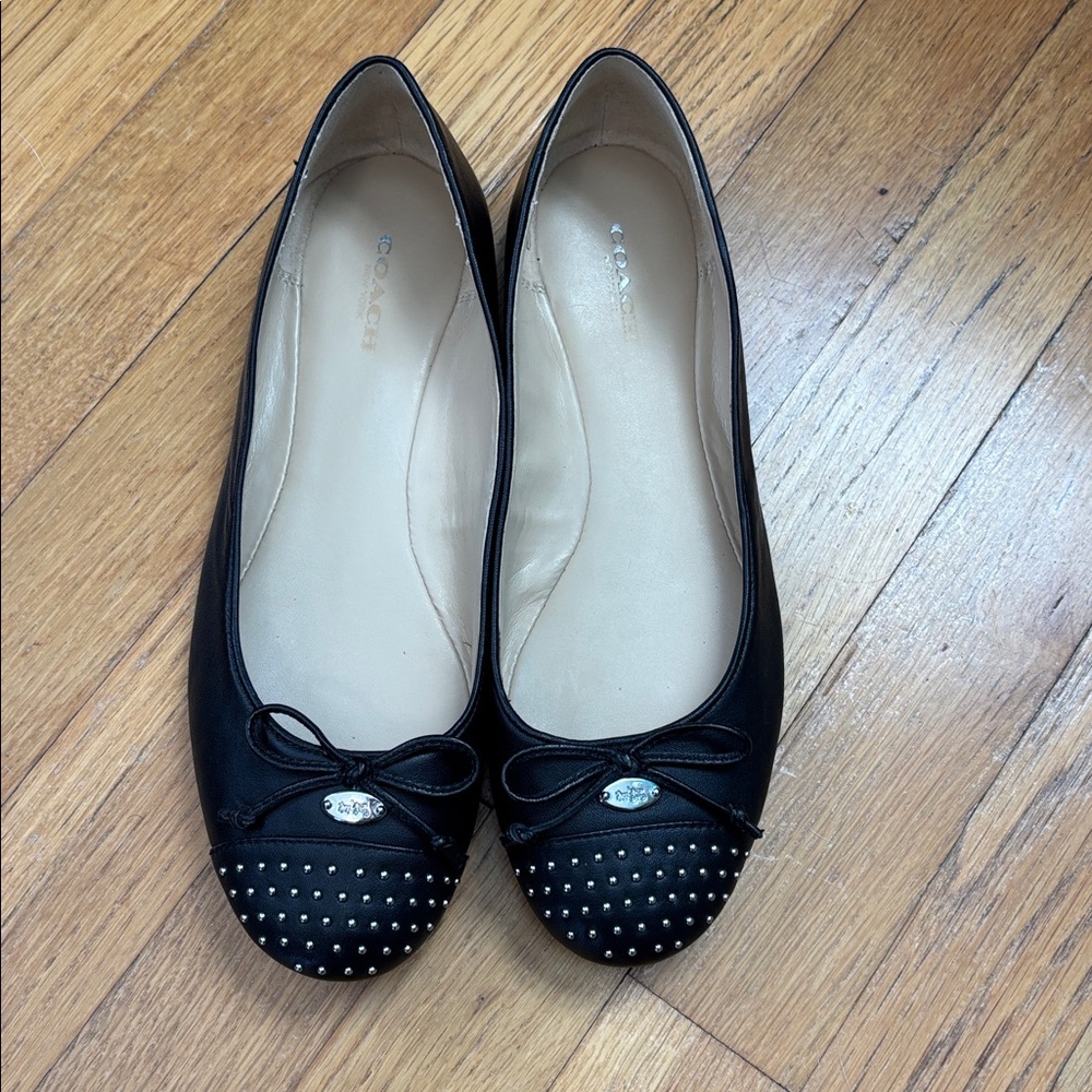 Coach Doreen studded flats - Picture 2 of 5